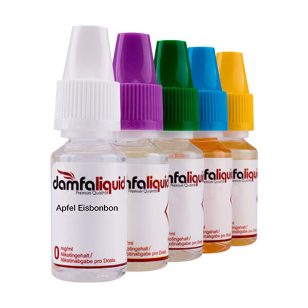 damfaliquid Apfel Eisbonbon 6 mg 10ml