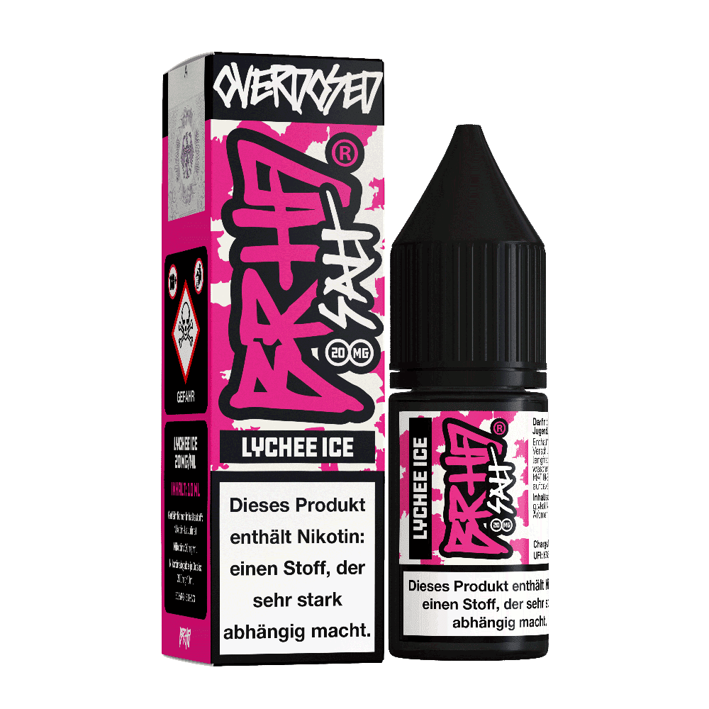 BRHD Barehead Nikotinsalz - Lychee Ice - Liquid 20mg 10ml