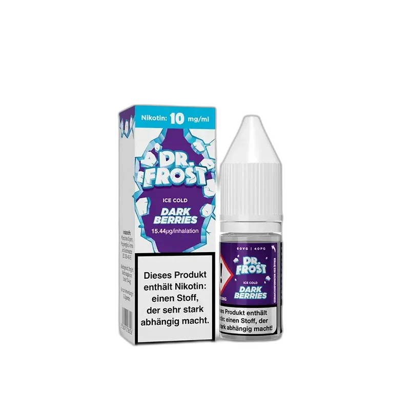 Dr. Frost Nikotinsalz - Ice Cold Dark Berries - Liquid 10mg 10ml