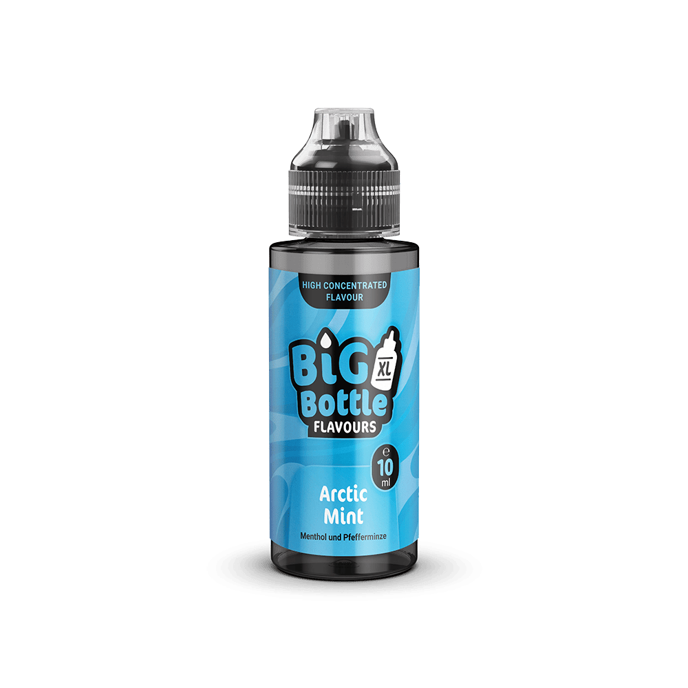 Big Bottle Flavours Longfill - Arctic Mint - 10ml Aroma in 120ml Flasche