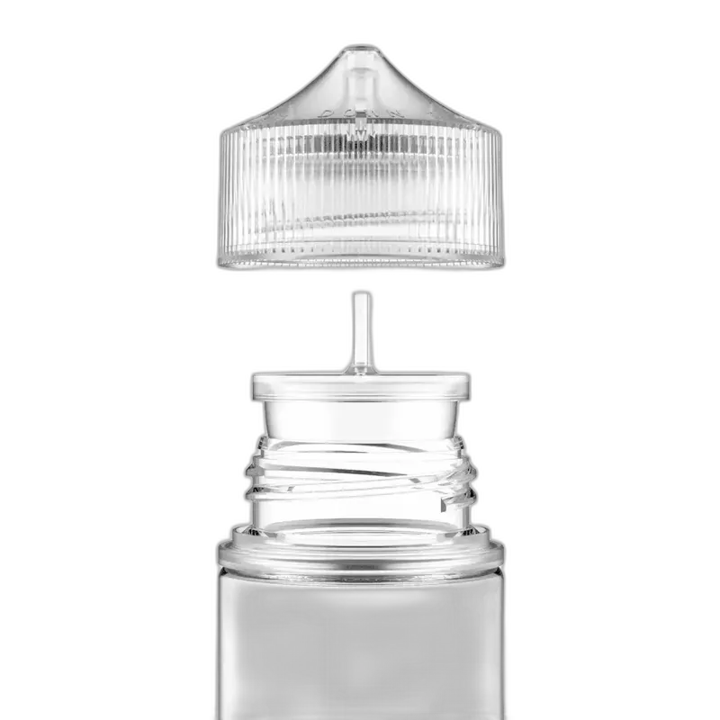 100ML V3 PET Chubby Gorilla Unicorn Bottle mit Kindersicherung weiß400x