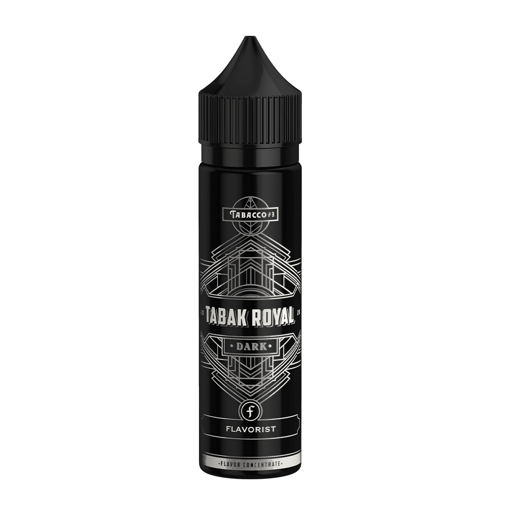Flavorist Aroma Longfill - Tabak Royal Dark - 10ml Aroma in 60ml Flasche