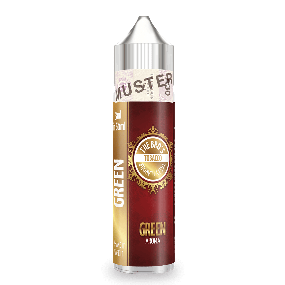 The Bros Aroma Longfill - Tobacco Green - 3ml in 60ml Flasche