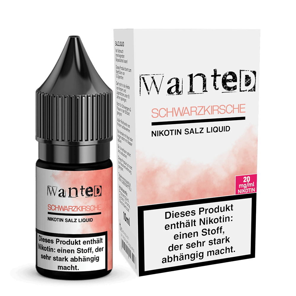 Wanted Nikotinsalz - Schwarzkirsche - Overdosed 10ml Liquid 20mg
