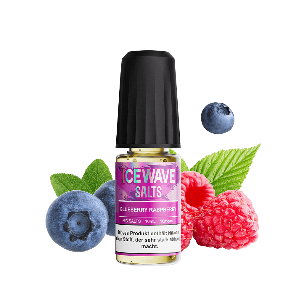 Icewave Nikotinsalz - Blueberry Raspberry - 10ml Liquid 10mg
