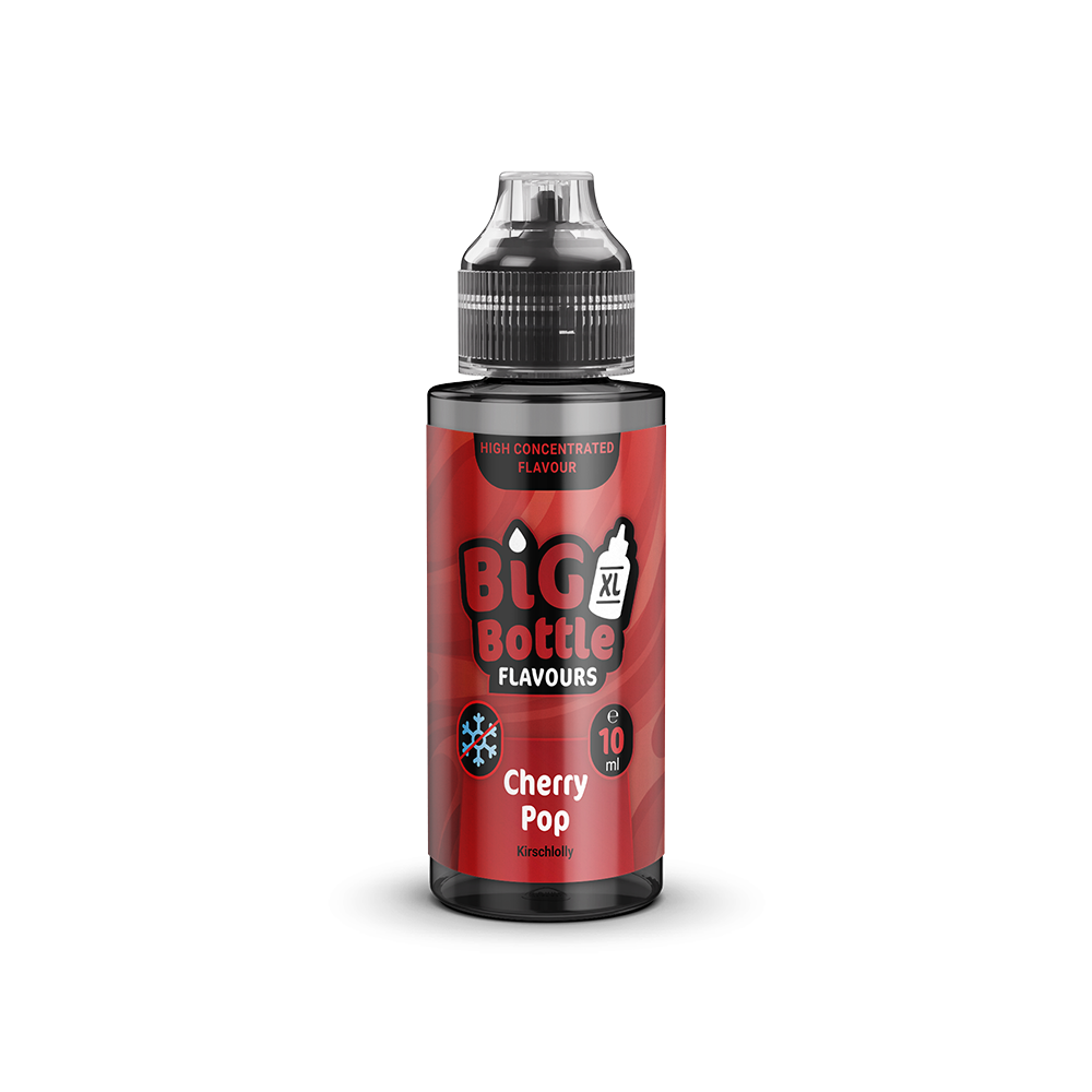 Big Bottle Flavours Longfill - Cherry Pop - 10ml Aroma in 120ml Flasche