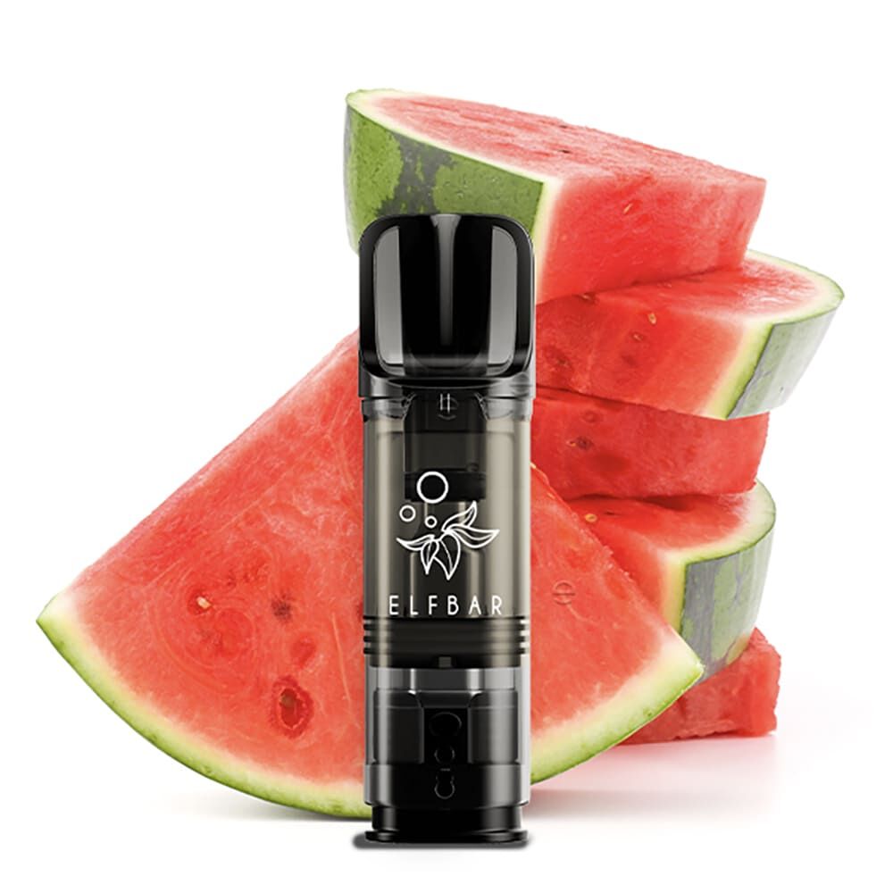 2x Elfbar Elfa Einweg Pod - Watermelon - 0mg 2ml