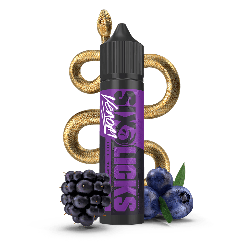 Six Licks Venom Longfill - Bite the Bullet - 4ml in 60ml Flasche Six Licks Venom Longfill - Bite the Bullet - 4ml in 60ml Flasche