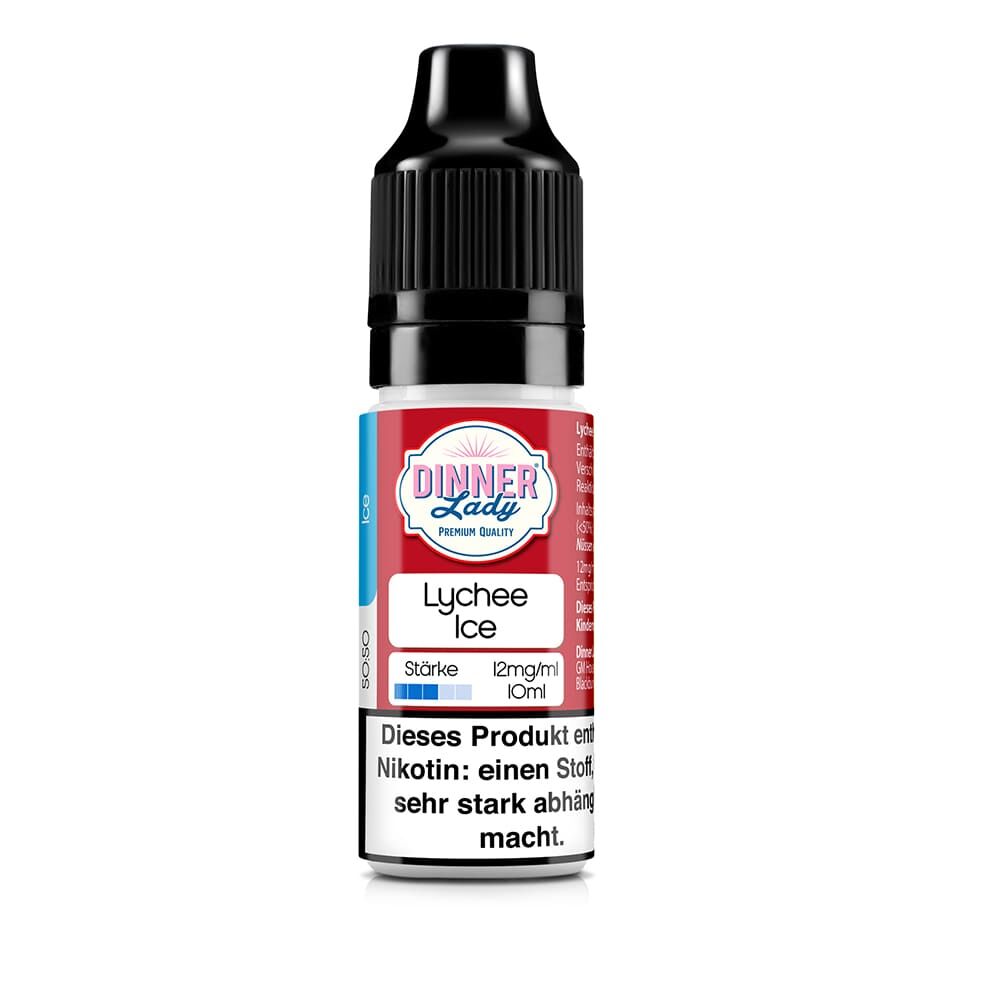 Dinner Lady Liquid - Lychee Ice - 50/50 10ml 12mg