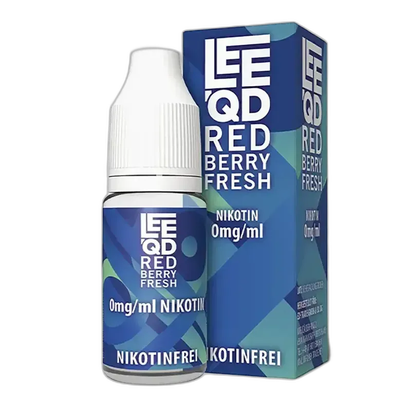 LEEQD Fresh Red Berry Fresh 10ml 0mg Liquid
