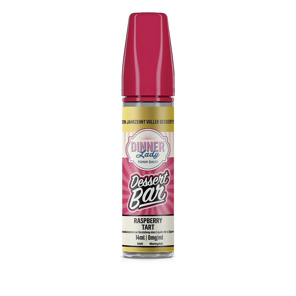 Dinner Lady Aroma Longfill - Raspberry Tart - 14ml in 60ml Flasche Dinner Lady Aroma Longfill - Raspberry Tart - 14ml in 60ml Flasche