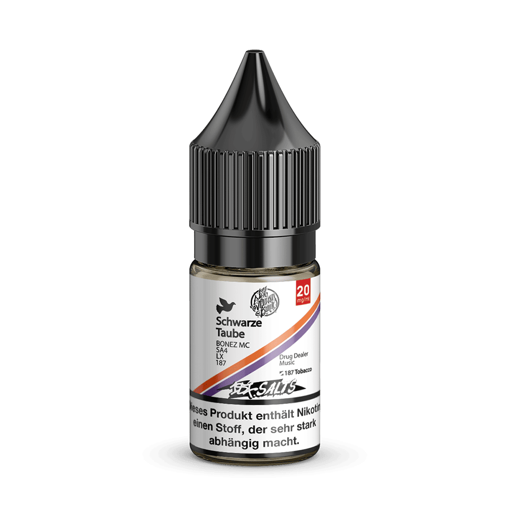 187 Strassenbande Nikotinsalz - Schwarze Taube - 10ml Liquid 20mg