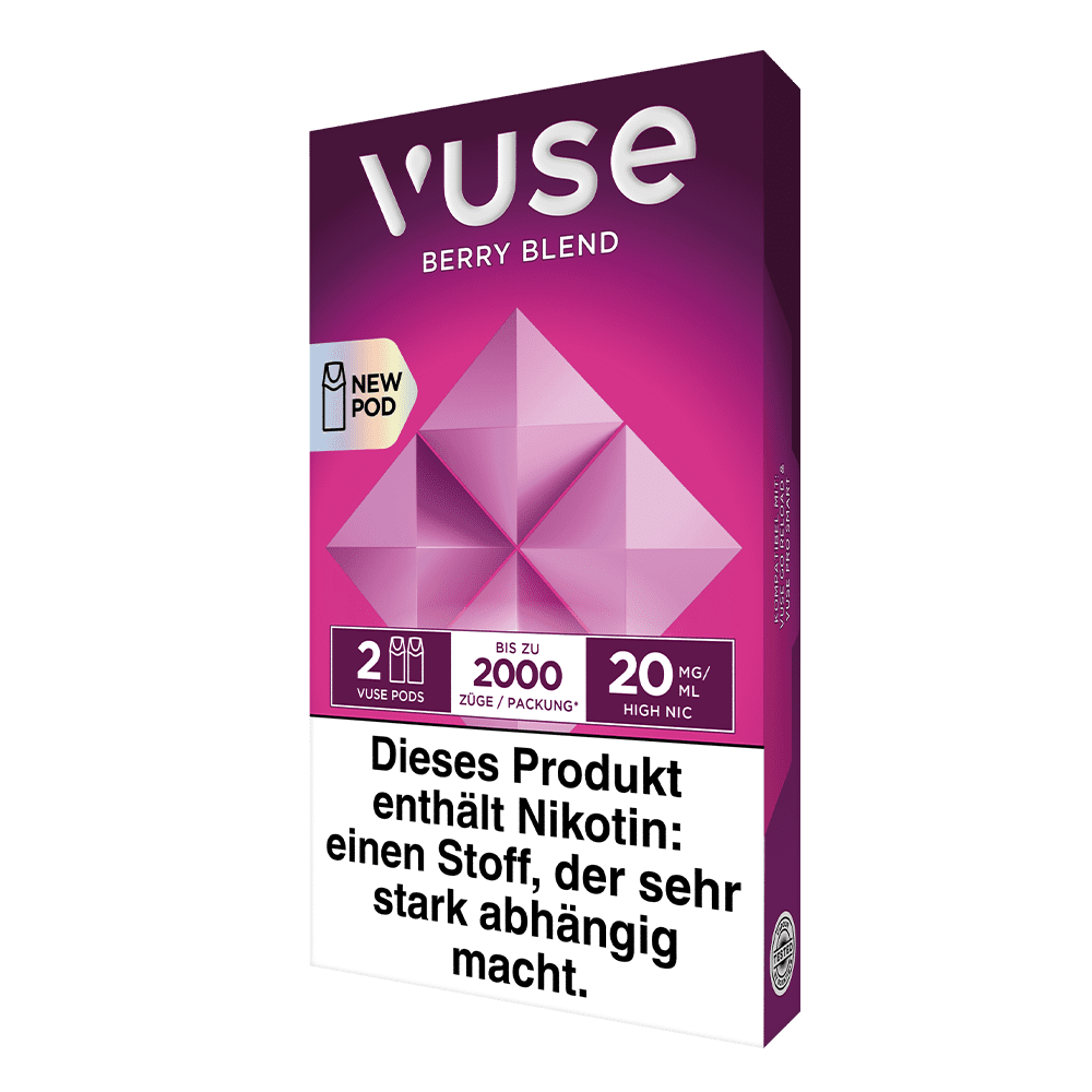 2x Vuse Pod Berry Blend Nic Salts 20mg