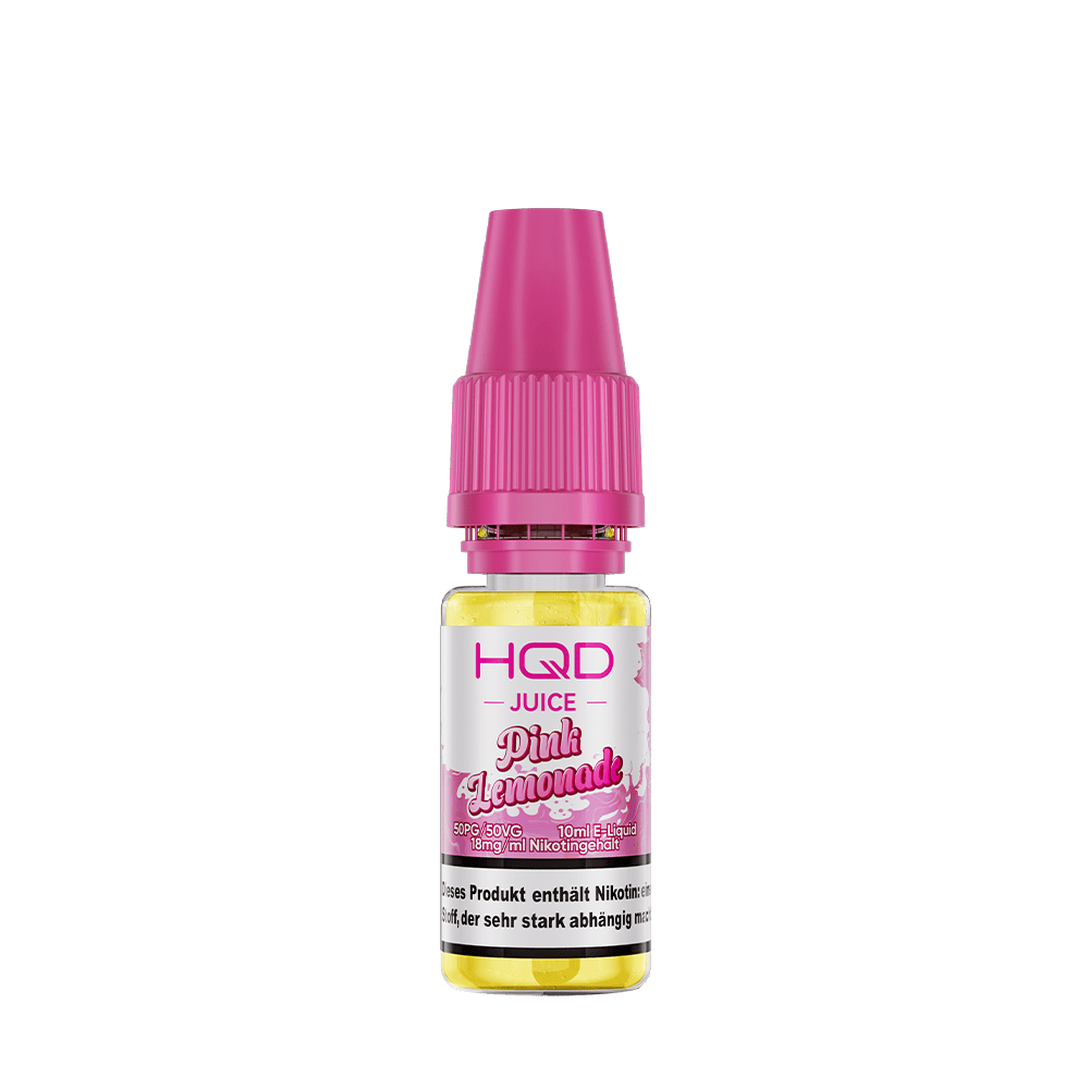 HQD Juice Nikotinsalz - Pink Lemonade - 10ml Liquid 18mg