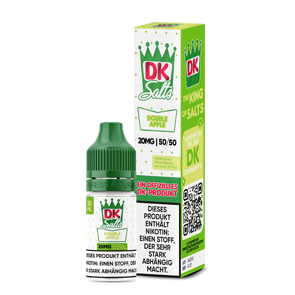DK Salts Nikotinsalz - Double Apple - Liquid 20mg 10ml