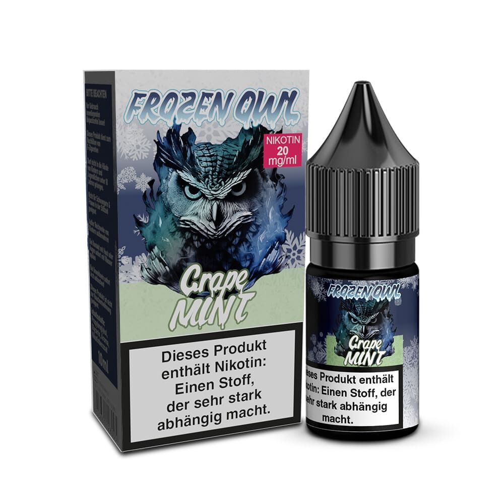 Frozen OWL Nikotinsalz - Grape Mint - 10ml Liquid 20mg