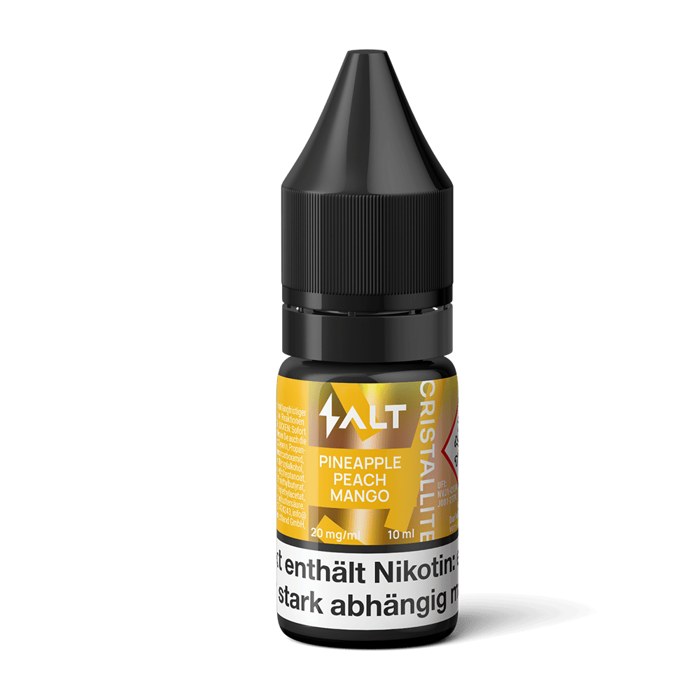 SALT Cristallite Nikotinsalz - Pineapple Peach Mango - 10ml Liquid 20mg