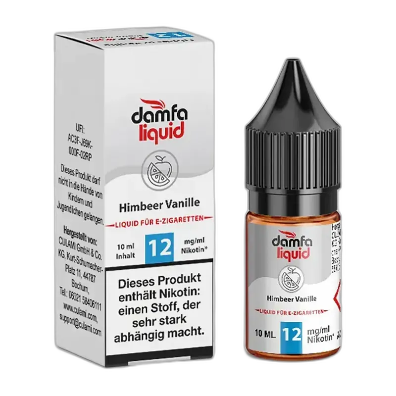damfaliquid Himbeer Vanille 12mg