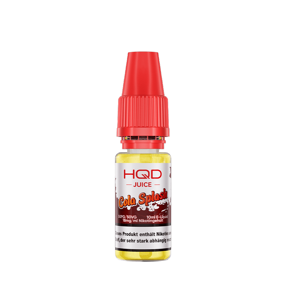 HQD Juice Nikotinsalz - Cola Splash - 10ml Liquid 18mg