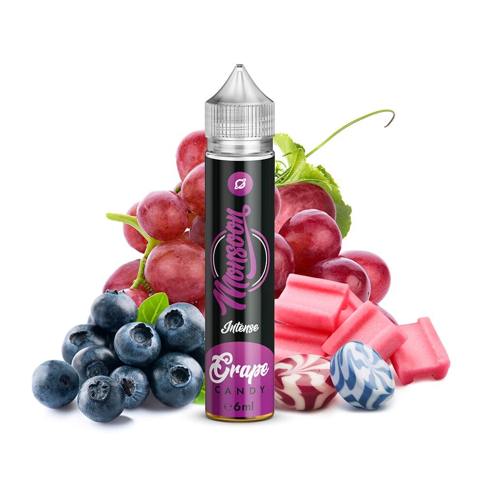 Monsoon Longfill - Grape Candy - 6ml Aroma in 75ml Flasche
