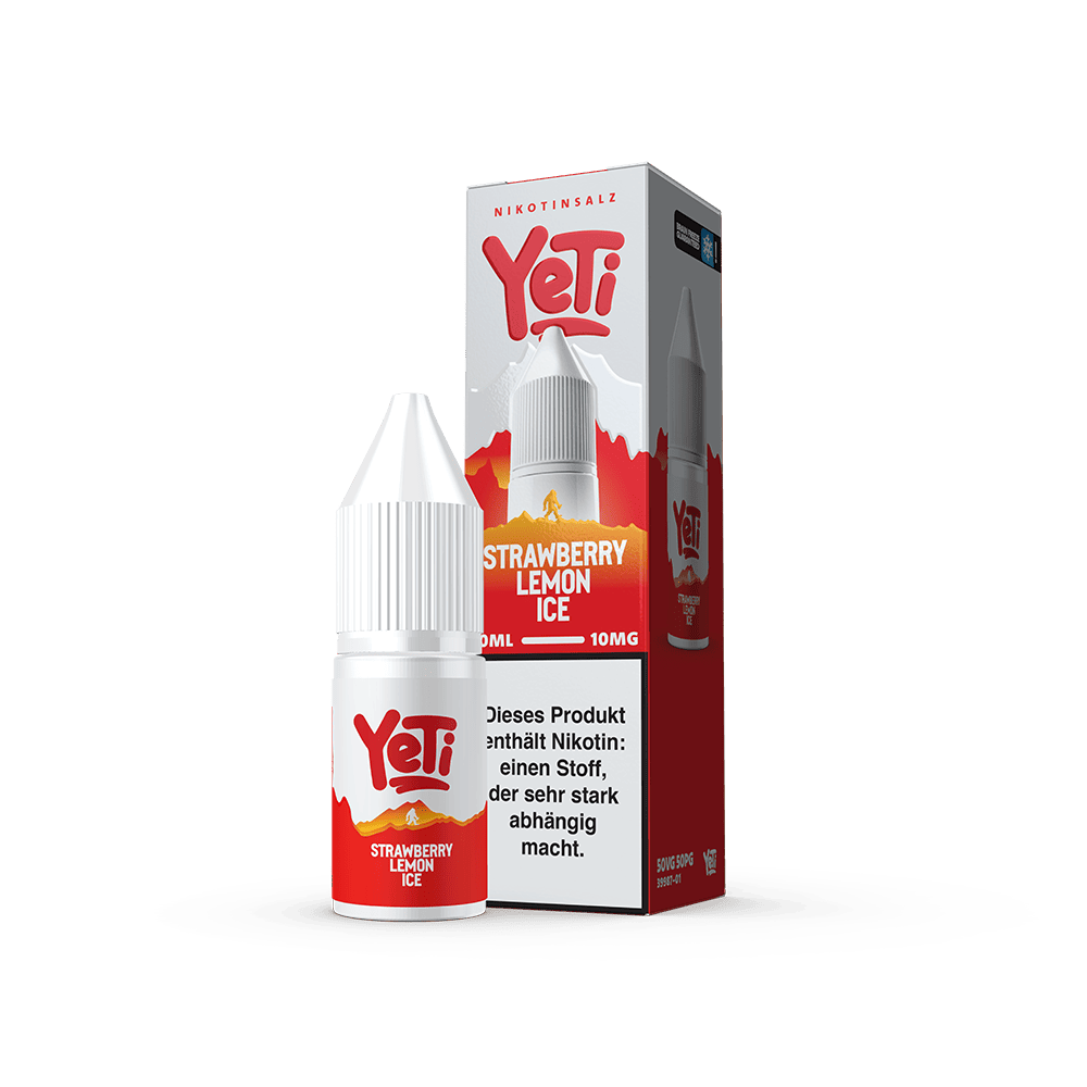 Yeti Summit Nikotinsalz - Strawberry Lemon Ice - Overdosed 10ml Liquid 10mg