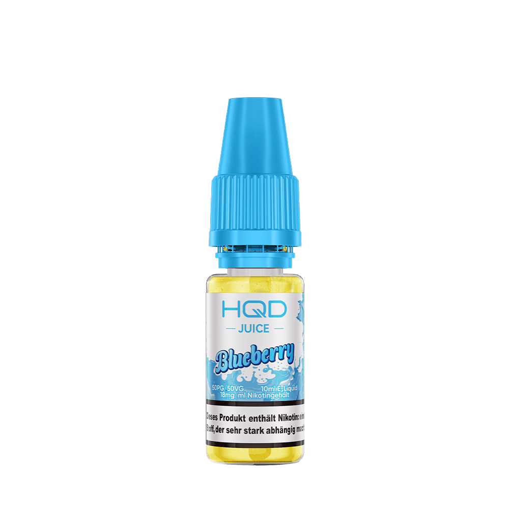 HQD Juice Nikotinsalz - Blueberry - 10ml Liquid 18mg
