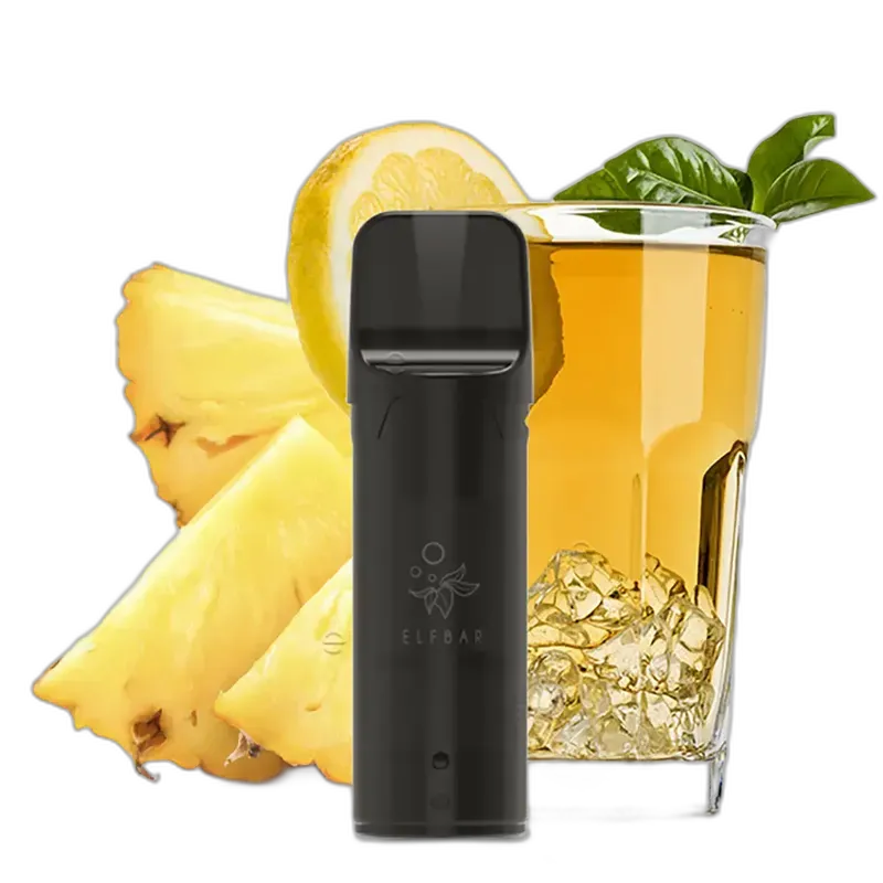 2x Elfbar Elfa Einweg Pod - Pineapple Lemon Qi - 20mg Nikotinsalz 2ml
