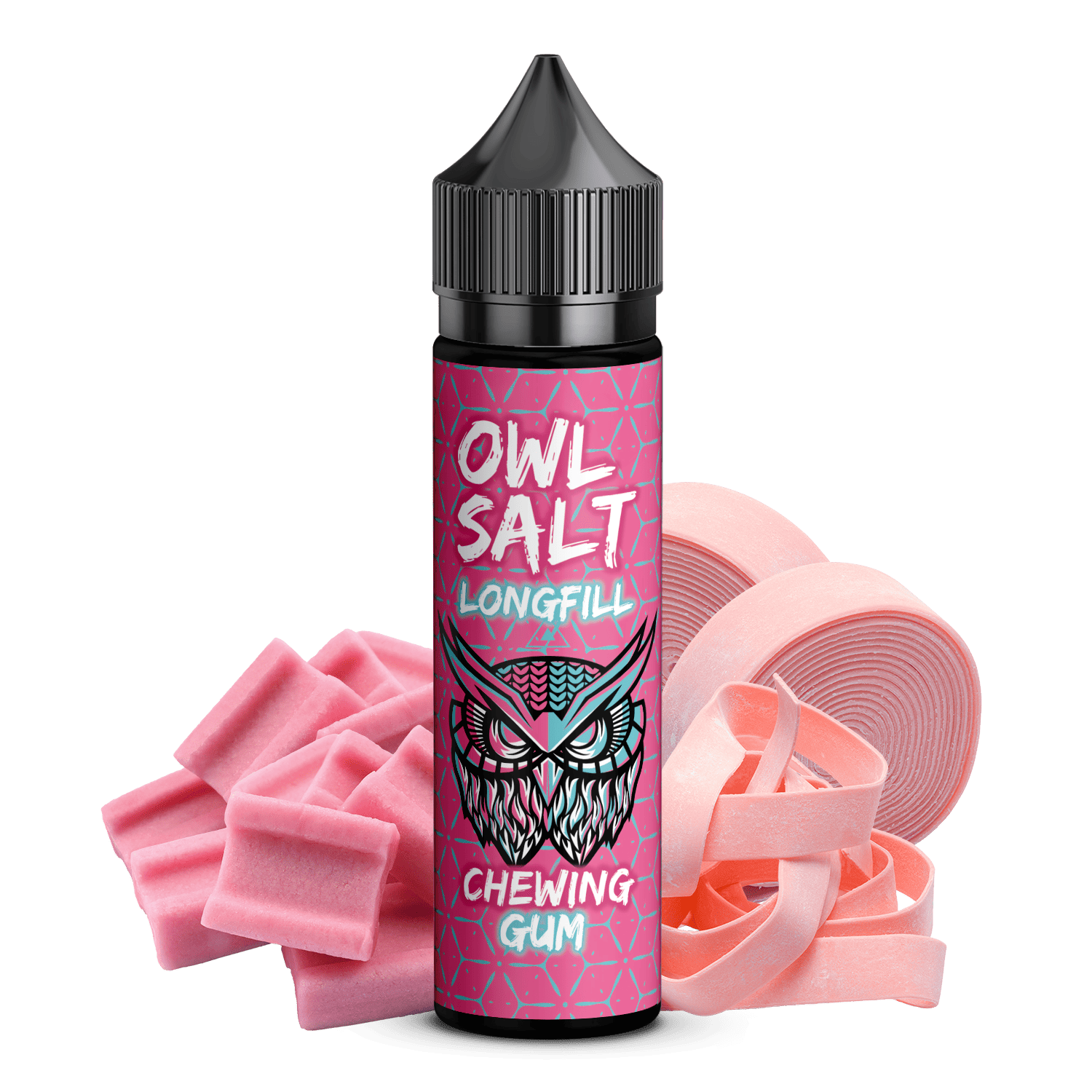OWL Salt Aroma Longfill - Chewing Gum - 10ml in 60ml Flasche