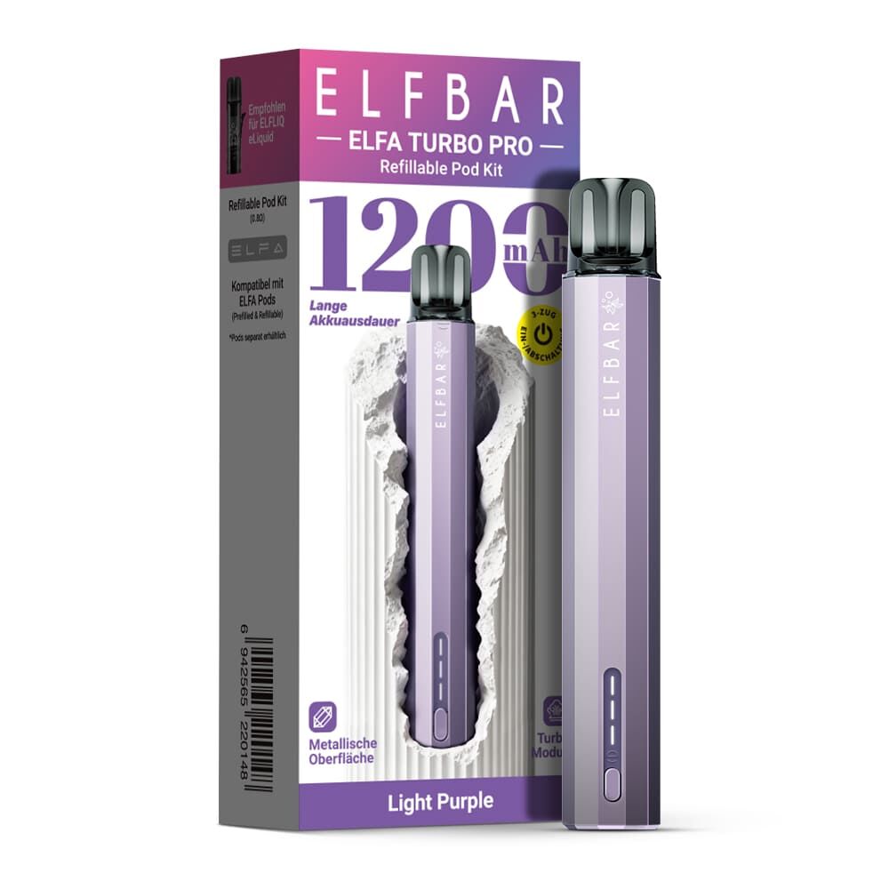 Elfbar Elfa Turbo Pro Kit Light Purple