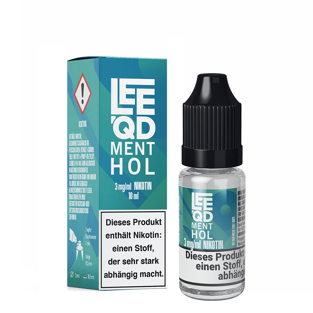 LEEQD Liquid - Fresh Menthol - 3mg 10ml