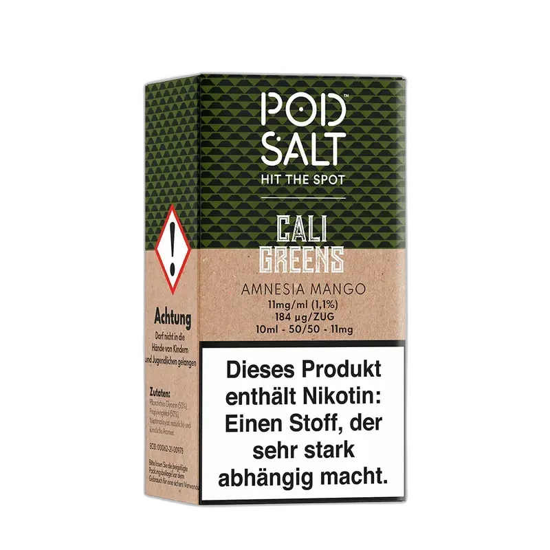 Pod Salt Fusion - Amnesia Mango - 10ml Liquid 11mg Nikotinsalz Pod Salt Fusion - Amnesia Mango - 10ml Liquid 11mg Nikotinsalz