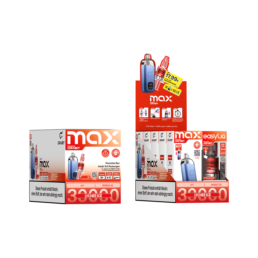 EasyLiQ Promotion Bundle - Lychee Ice - 20mg 10ml