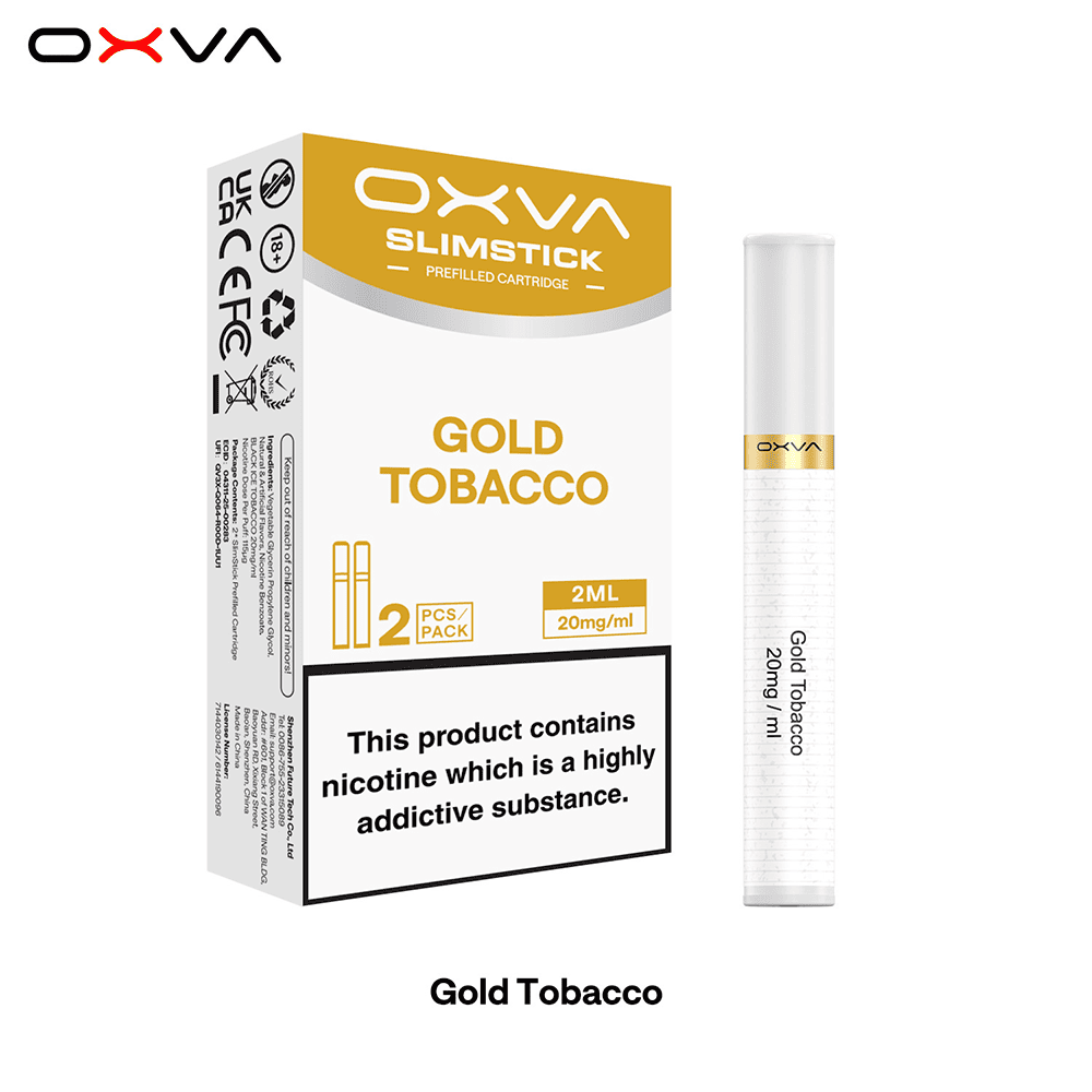 2x OXVA Slimstick Einweg Pod - Menthol Tobacco - 20mg Nikotinsalz 2ml