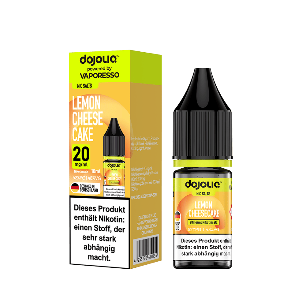 Dojoliq Nikotinsalz - Lemon Cheesecake - 10ml Liquid 20mg