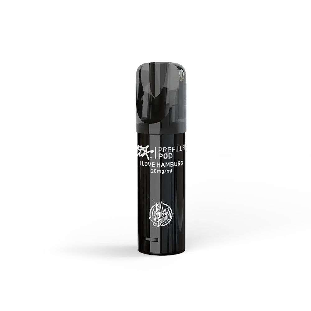 187 Strassenbande Einweg Pod - I Love Hamburg - 20mg Nikotinsalz 2ml