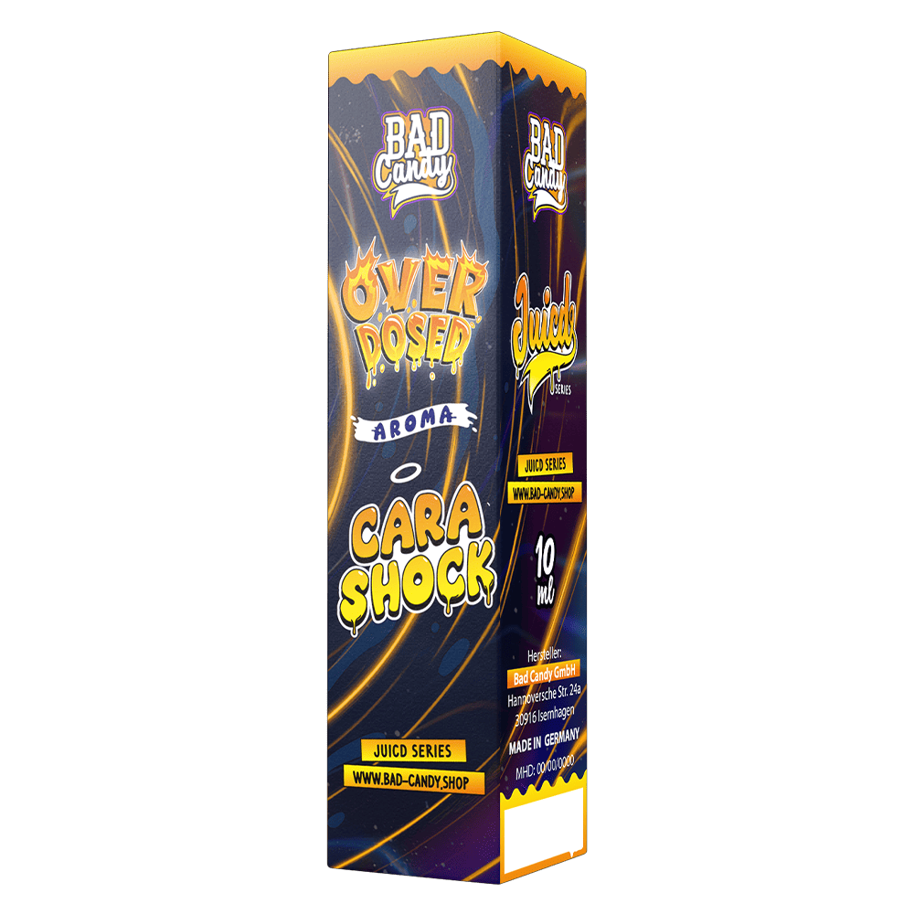 Bad Candy Longfill - Cara Shock - Overdosed 10ml Aroma in 60 ml Flasche