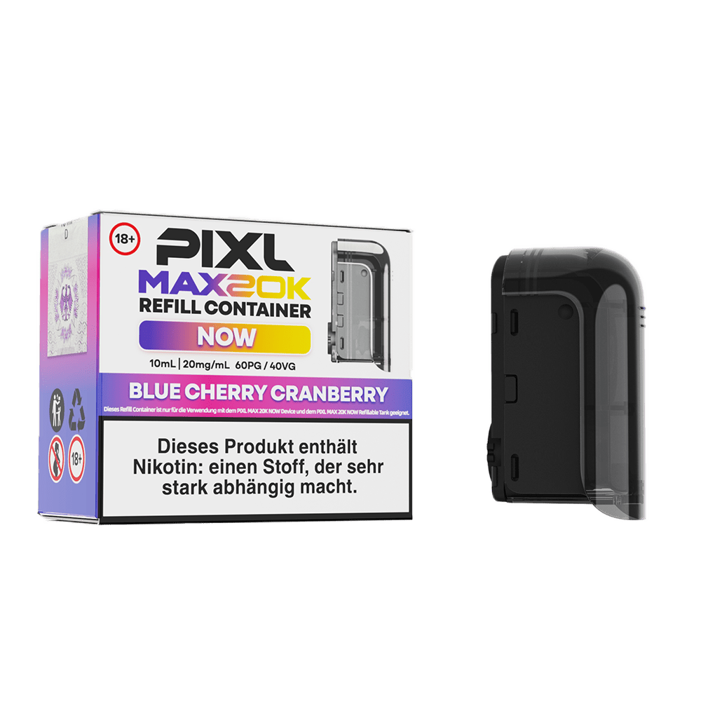 PIXL MAX 20K Einweg Pod - Blue Cherry Cranberry - 20 mg Nikotinsalz 10ml