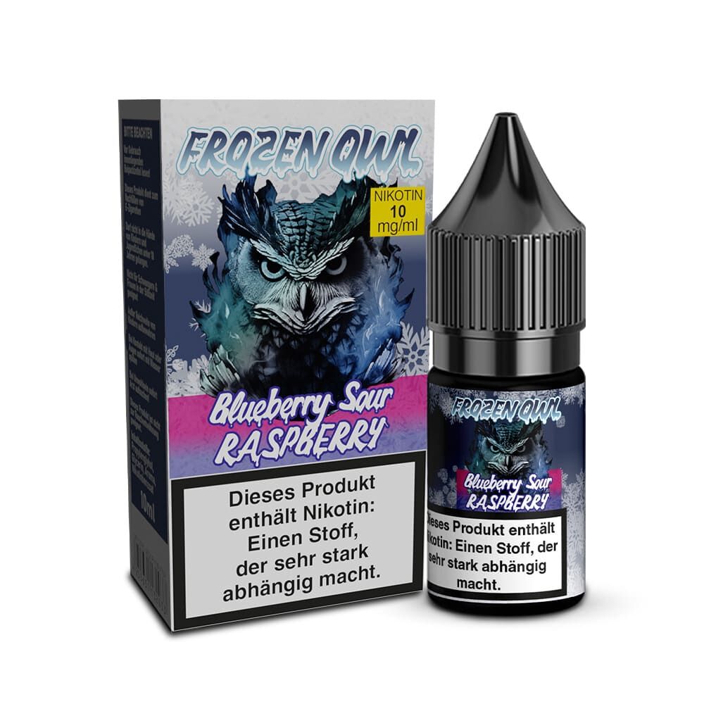 Frozen OWL Nikotinsalz - Blueberry Sour Raspberry - 10ml Liquid 10mg
