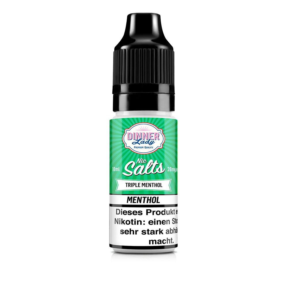 Dinner Lady Nikotinsalz - Triple Menthol - 50/50 10ml Liquid 20mg