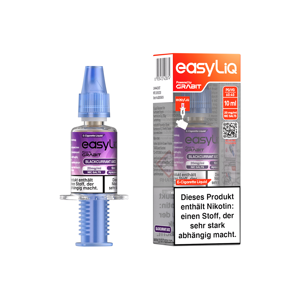 Grabit EasyLiQ - Blackcurrant Juice - 20mg 10ml