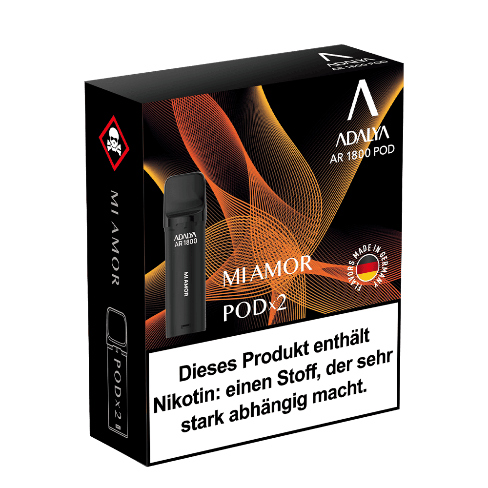 2x Adalya AR1800 - Mi Amor - 20mg Nikotinsalz 2ml