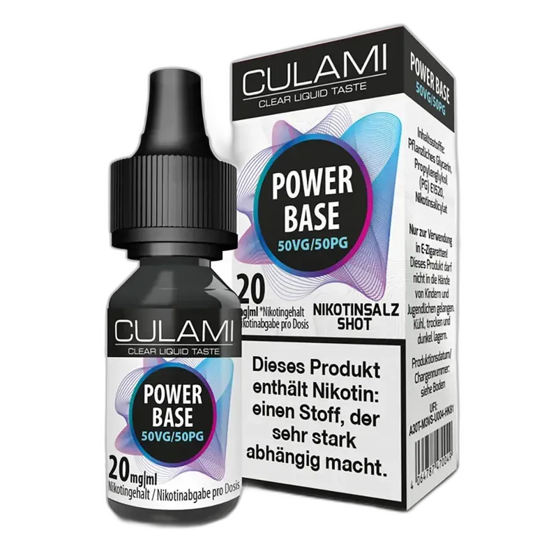 CULAMI Nikotin Salz Shot 50PG/50VG 20 mg/ml