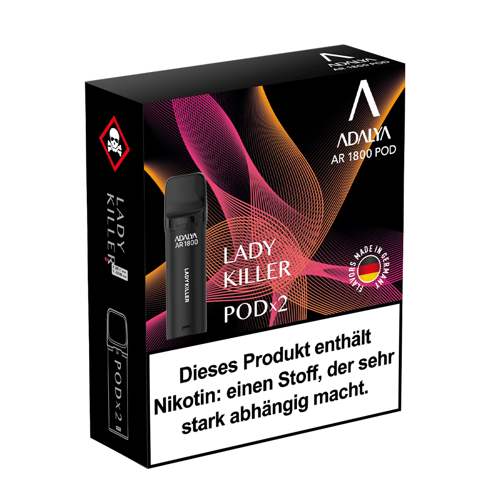 2x Adalya AR1800 - Lady Killer - 20mg Nikotinsalz 2ml