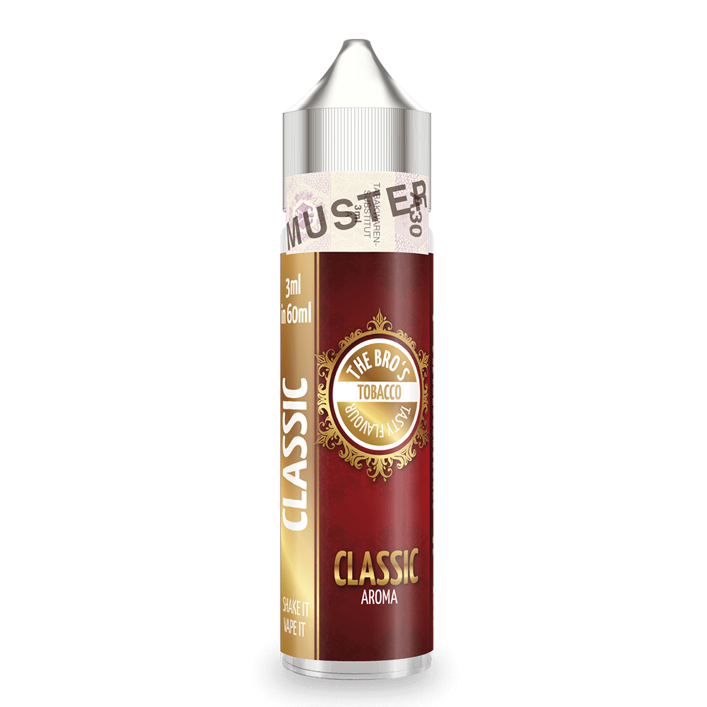 The Bros Aroma Longfill - Tobacco Classic - 3ml in 60ml Flasche The Bros Aroma Longfill - Tobacco Classic - 3ml in 60ml Flasche