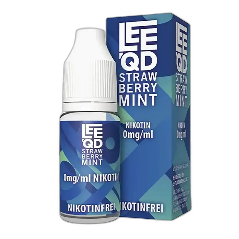 LEEQD Fresh Strawberry Mint 10ml 0mg Liquid